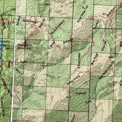 Oregon Hunting Unit 27, Chetco Land Ownership Map