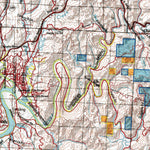 Oregon Hunting Unit 18, Alsea Land Ownership Map