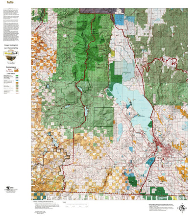 Oregon Hunting Unit 31, Keno Land Ownership Map
