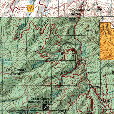Oregon Hunting Unit 47, Northside Land Ownership Map
