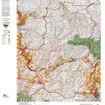 Oregon Hunting Unit 45, Fossil Land Ownership Map