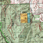 Oregon Hunting Unit 53, Catherine Creek Land Ownership Map
