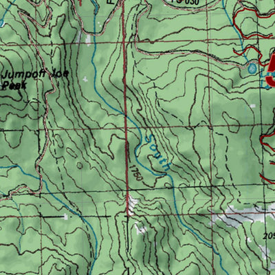 Oregon Hunting Unit 50, Desolation Land Ownership Map