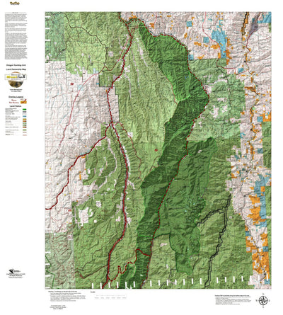 Oregon Hunting Unit 59, Snake River Land Ownership Map