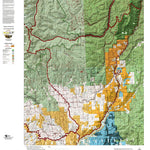 Oregon Hunting Unit 62, Pine Creek Land Ownership Map