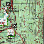 Oregon Hunting Unit 39 South, Metolius Land Ownership Map