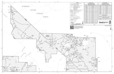 Inyo MVUM - Pizona/Montgomery Peak