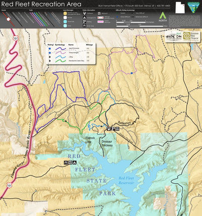BLM Utah Red Fleet Recreation Area
