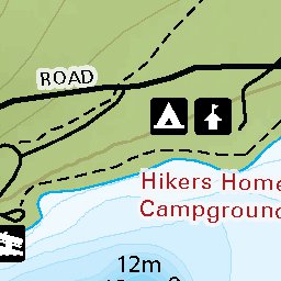 Rock Lake Provincial Park – Alberta Park Recreation Map