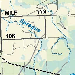Map09 Sprague - Manitoba Backroad Mapbooks