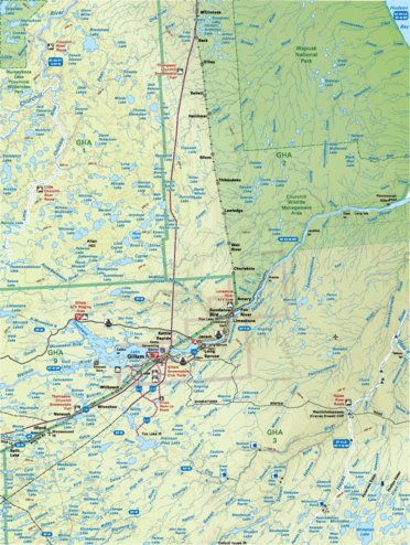 Map84 Gillam - Manitoba Backroad Mapbooks
