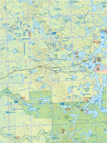 Map59 Little Grand Rapids - Manitoba Backroad Mapbooks