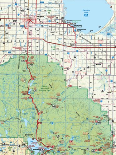 Map33 Dauphin - Manitoba Backroad Mapbooks