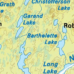 Map86 Lac Brochet - Manitoba Backroad Mapbooks