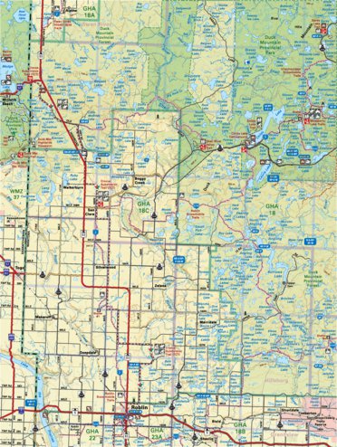 Map41 Roblin - Manitoba Backroad Mapbooks