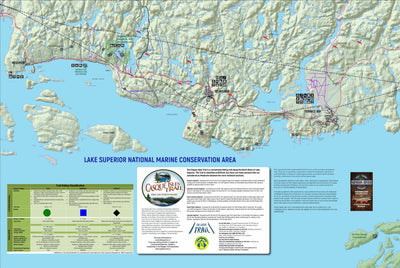 Casque Isles Trail maps