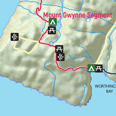 Casque Isles Trail maps