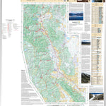 San Isabel National Forest Visitor Map (North Half)