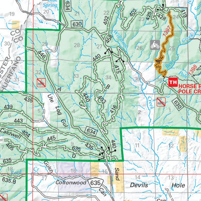 San Isabel National Forest Visitor Map (South Half)