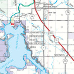 Buffalo Gap National Grassland Visitor Map (West Half)