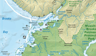 Port Hardy, Port McNeill and Port Alice Recreation Map