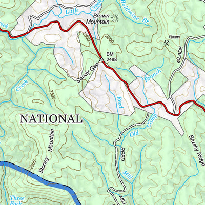 Chattooga National Wild and Scenic River - North