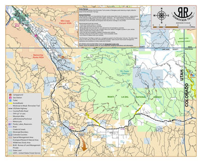Rimrocker Trail Utah Side