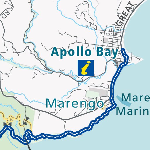 Great Otway National Park - Cape Otway Visitor Guide Map by Parks ...