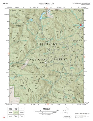 Fishlake National Forest, Marysvale Peak, UT 58