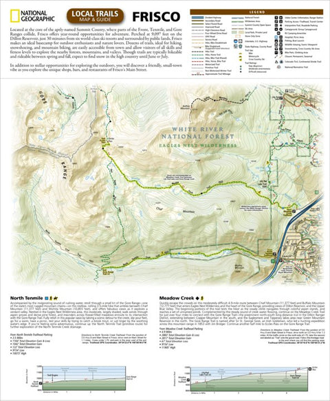 605 Frisco Local Trails (North Tenmile & Meadow Creek Inset)