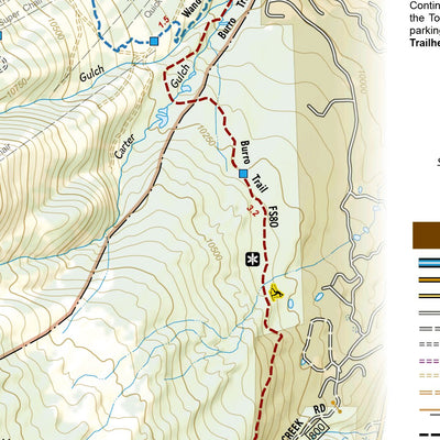 606 Breckrindge Local Trails (Wheeler & Sawmill Gulch Inset)