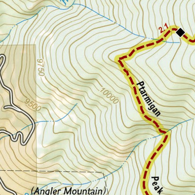 607 Dillon Local Trails (Ptarmigan Peak Inset)