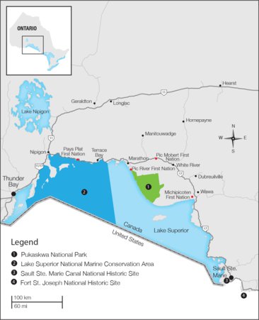 Pukaskwa National Park - Region Map