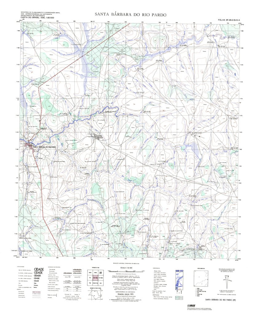 SANTA BÁRBARA DO RIO PARDO Map by ENGESAT INTERNATIONAL | Avenza Maps
