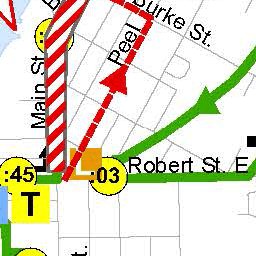 Midland Penetanguishene Transit - Combined Transit Route Detour