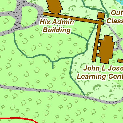 Tiffin Centre for Conservation Trails Map