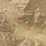 Grand Teton, Wyoming 7.5 Minute Topographic Map - Color Hillshade