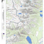 Grand Teton, Wyoming 7.5 Minute Topographic Map