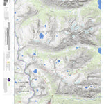 Mount Moran, Wyoming 7.5 Minute Topographic Map