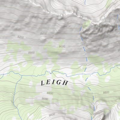 Mount Moran, Wyoming 7.5 Minute Topographic Map