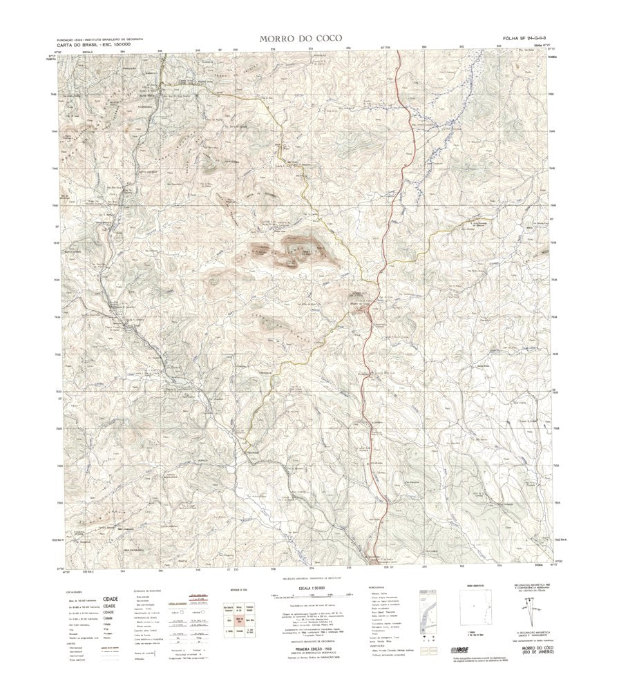 MORRO DO CÔCO Map by ENGESAT INTERNATIONAL | Avenza Maps