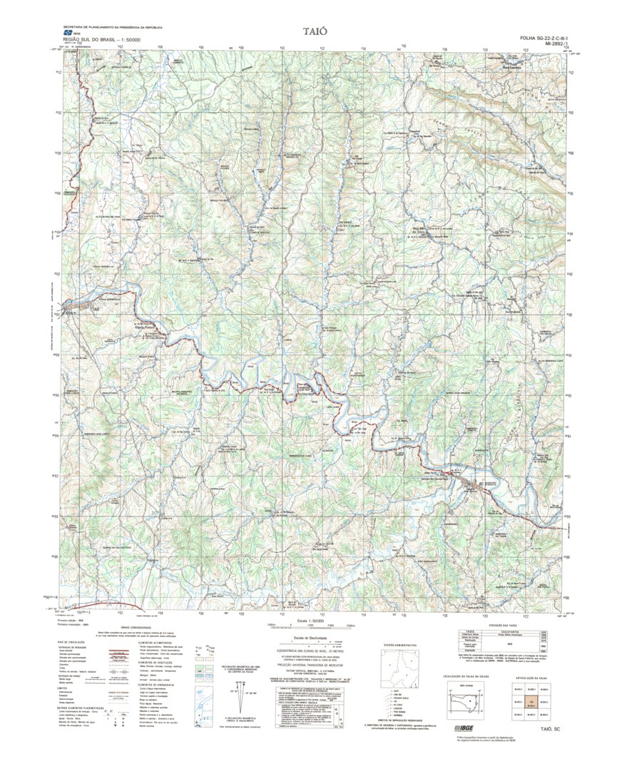 TAIÓ. Map by ENGESAT INTERNATIONAL | Avenza Maps