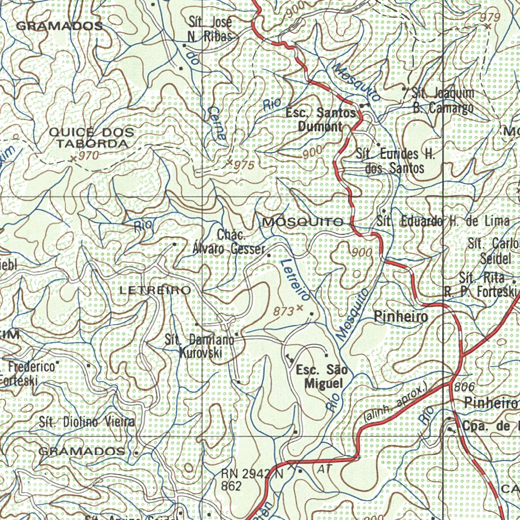 Campo Ruga Map CAMPO ALEGRE Map by ENGESAT INTERNATIONAL | Avenza Maps