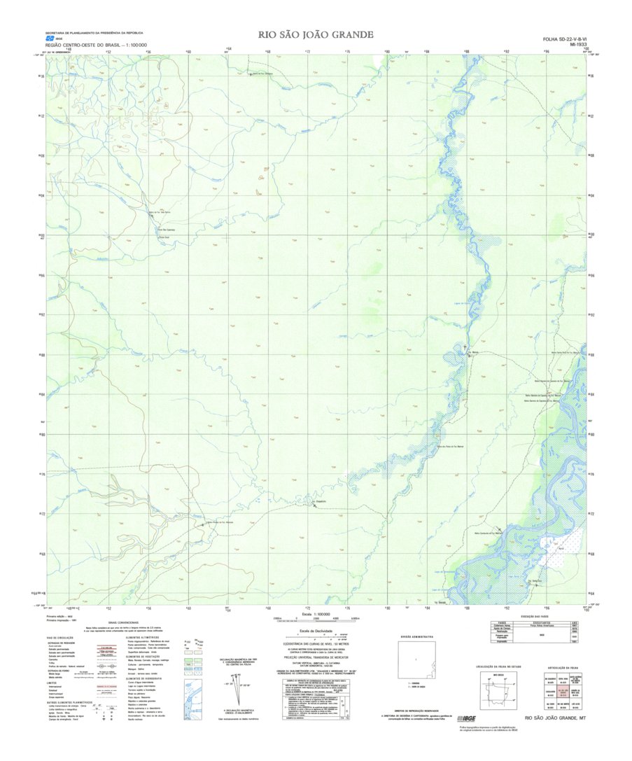 RIO SÃO JOÃO GRANDE Map by ENGESAT INTERNATIONAL | Avenza Maps