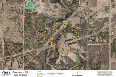 Greenwood Conservation Area - Trail Map