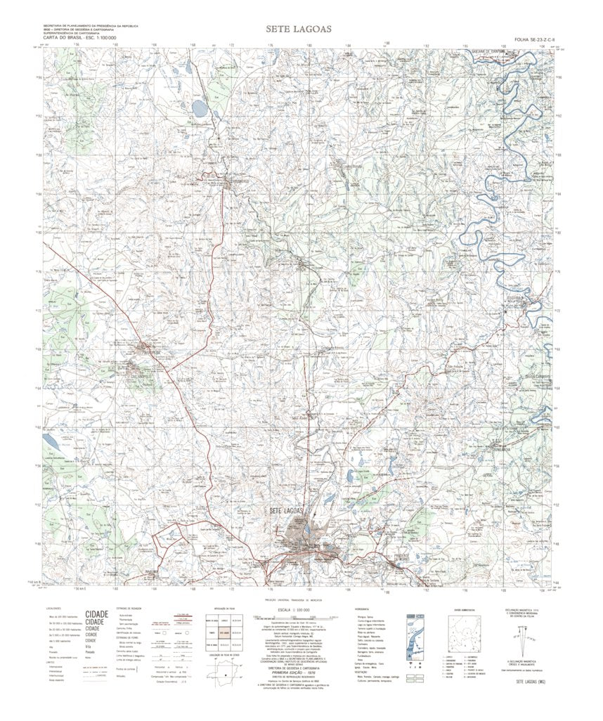 SETE LAGOAS Map by ENGESAT INTERNATIONAL | Avenza Maps