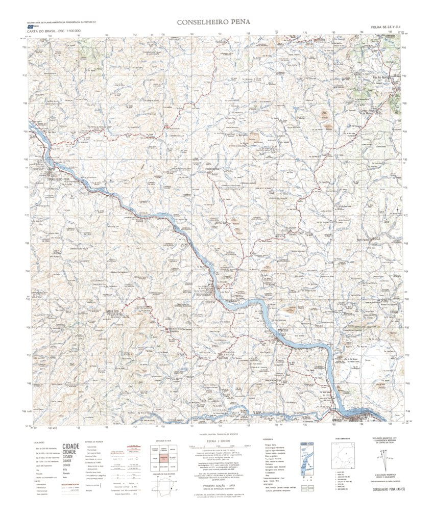 CONSELHEIRO PENA Map by ENGESAT INTERNATIONAL | Avenza Maps