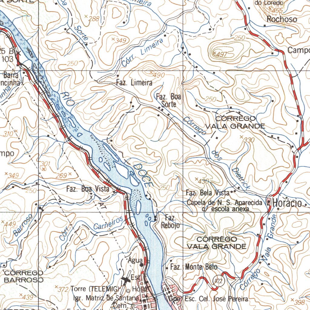 CONSELHEIRO PENA Map by ENGESAT INTERNATIONAL | Avenza Maps