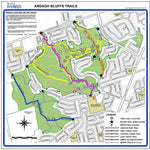 Ardagh Bluffs - Trail Map