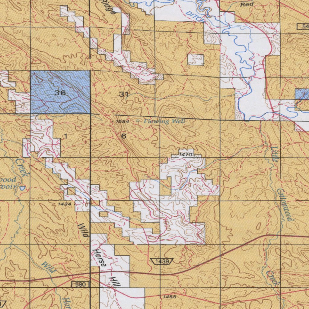 Worland 100K Map by Bureau of Land Management Wyoming Avenza Maps